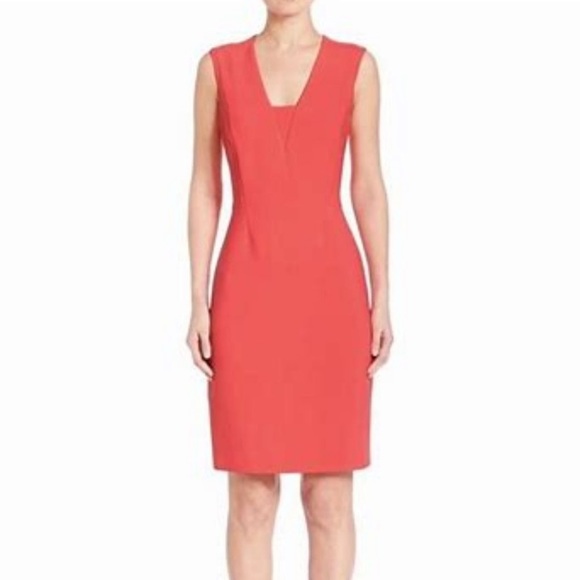 Designer Coral Dress - Picture 2 of 7